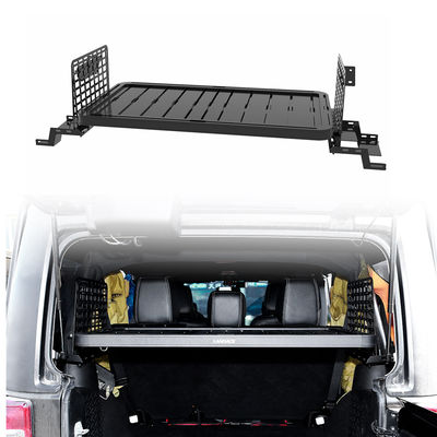 Off-road araba montajı JEEP bagaj bölme perde ekran gölge kargo kapağı Wrangler JK için