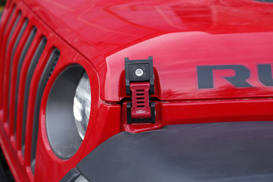 Jeep Wrangler JK JL için özel kapak yakalamaları Net ağırlık 0.35kg/pc İşlem CNC işlenmiş