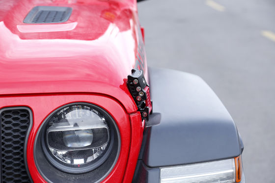 Jeep Wrangler JK JL için özel kapak yakalamaları Net ağırlık 0.35kg/pc İşlem CNC işlenmiş