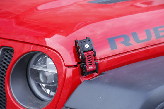 JEEP Wrangler için CNC İşlenmiş 4X4 Dış Aksesuarları Araç Gücü Kapüşon Çapısı