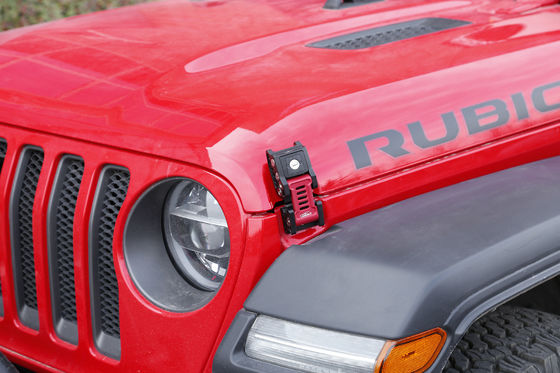 JEEP Wrangler için CNC İşlenmiş 4X4 Dış Aksesuarları Araç Gücü Kapüşon Çapısı