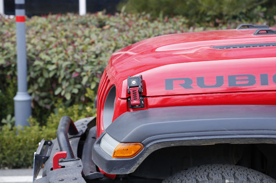 JEEP Wrangler için CNC İşlenmiş 4X4 Dış Aksesuarları Araç Gücü Kapüşon Çapısı