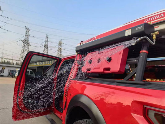 Yüksek 4WD Siyah Toz Kaplama Alüminyum Kamp Yolu Duş OEM Servisi Kabul