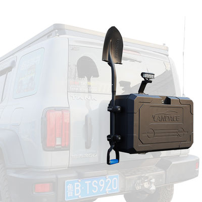 JEEP Wrangler Tank 300 için özel boyutlu yol dışı alüminyum arka kapı depolama kutusu