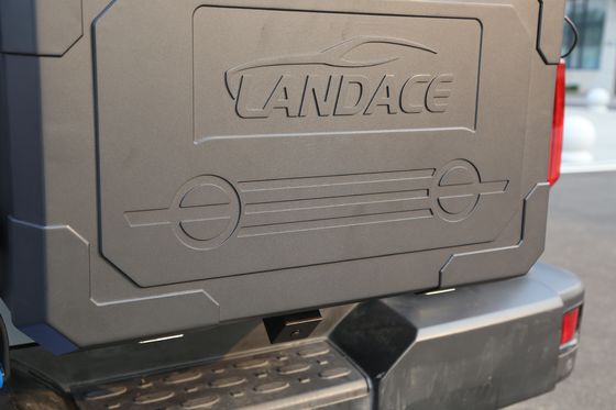 JEEP Wrangler Tank 300 için özel boyutlu yol dışı alüminyum arka kapı depolama kutusu