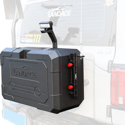 Wrangler JL/JK için Tank 300 Off Road Heavy-Duty Aluminium Alloy Tailgate Depolama Kutusu