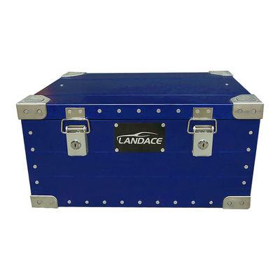 600*400*300mm Tozla kaplanmış 4x4 Off Road Araç Alüminyum alaşım Kamp Mutfak Kutuları