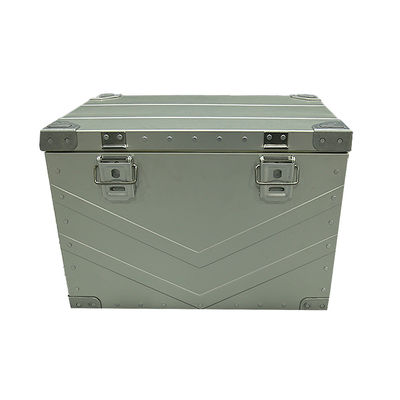600*400*300mm Tozla kaplanmış 4x4 Off Road Araç Alüminyum alaşım Kamp Mutfak Kutuları