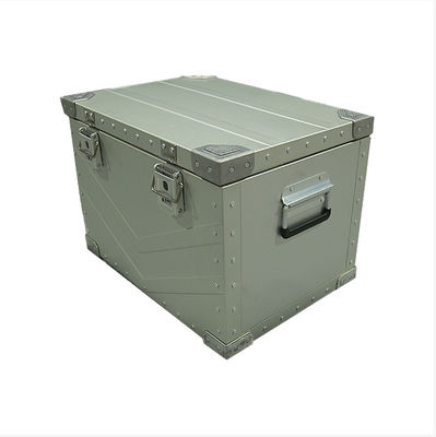 600*400*300mm Tozla kaplanmış 4x4 Off Road Araç Alüminyum alaşım Kamp Mutfak Kutuları