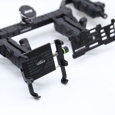 İşlem CNC İşlenmiş Alüminyum Alaşım Merkezi Konsol Bracket Jeep Wrangler için Gopro Sahibi