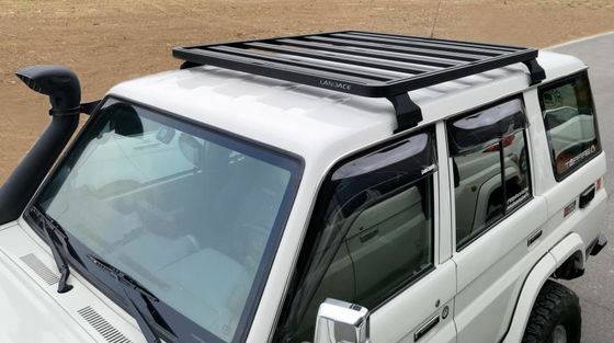 Flat Heavy-Duty 4x4 Araç Dış Aksesuarları LandCruiser 1400X1320mm için Çatı Rack