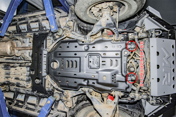 OEM hizmeti kabul edilir 4x4 Otomobil Alüminyum Alaşım Çelik FJ Cruiser Şasi Skid Plate