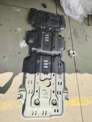 18 Toyota Tundra Gümüş Motor Koruyucu Skid Plate orijinal araba deliği ve kurulum ile