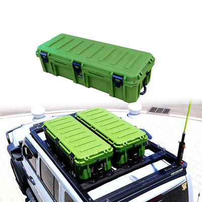 Off-Road 110L Yeşil Sabit Kargo Üzerine Çatlaklar Tüm Araçlar için Evrensel Uyumlu