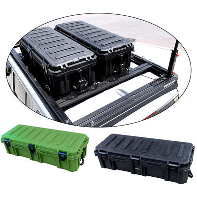 Off-Road 110L Yeşil Sabit Kargo Üzerine Çatlaklar Tüm Araçlar için Evrensel Uyumlu