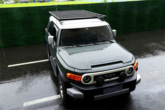 TOYOTA FJ LAND CRUISER Düz Çatı Taşları Platform Alüminyum Alaşım Çatı Taşları OEM Kabul