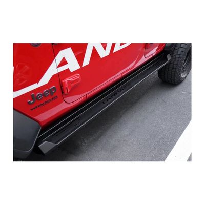 Alüminyum alaşım yan rayları ve koruma basamakları Jeep Wrangler JL JK erişim için mükemmel