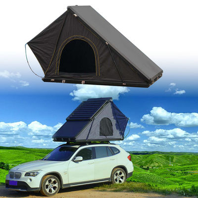 4x4 Offroad Araç Çatı Aksesuarları Clamshell Alüminyum Hard Shell Çatı Çadırı 4 kişi