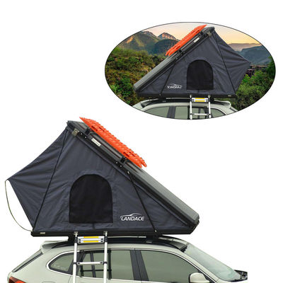 4x4 Offroad Araç Çatı Aksesuarları Clamshell Alüminyum Hard Shell Çatı Çadırı 4 kişi