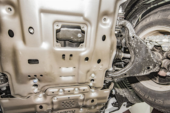 Toyota Prado150 Land Cruiser Prado için orijinal araba deliği ön motor tabanı kayma plağı