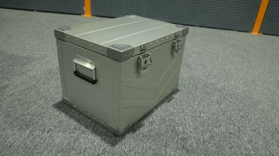 G.W 8.5kg Geometrik Desen Alüminyum Alaşım Araba Kamp Mutfak Kutusu Depolama İzolasyonu