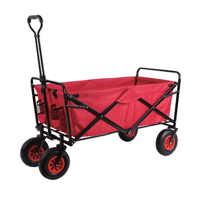 Uygun plaj vagonu, ergonomik kolu ve 7x1.75 inç tekerlekleri 101x51x108cm