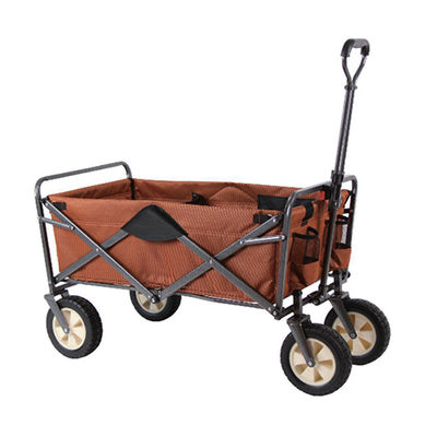 Uygun plaj vagonu, ergonomik kolu ve 7x1.75 inç tekerlekleri 101x51x108cm