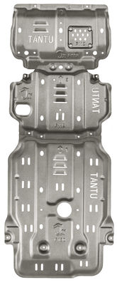 18Toyota Tundra Motor Kalkanı Şasi Koruma Kurulu Mud Guard Magnalium Splash Shields