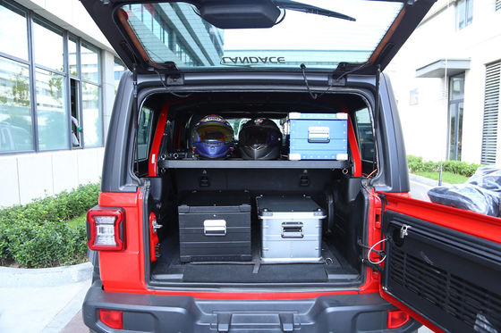 4 Kapılı Kargo Depolama İç Rack Rack Off-Road Depolama Verimliliği ve Örgütü