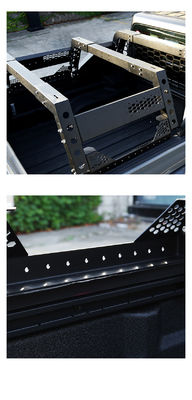Siyah Toz Kaplı Karbon Çelik Max Modüler Yatak Rackları Toyota Pick Up Offroad Mount