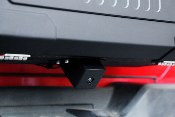 Siyah renkte Jeep Wrangler 4x4 Off-road Aracı için Alüminyum Alaşım Kuyruk Kapısı Depolama Kutusu