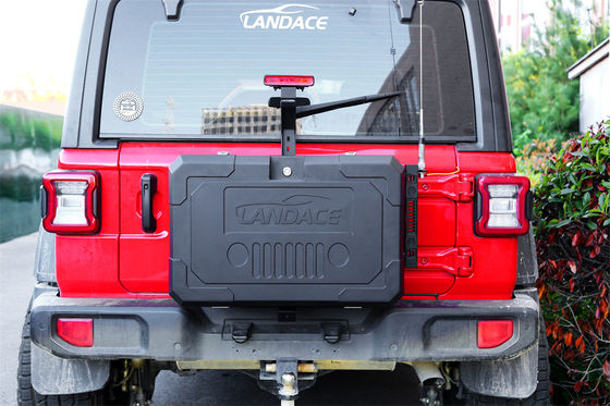 2018- Jeep Wrangler TANK300 Alüminyum Alaşım Kuyruk Kapısı Depolama Kutusu Dış Aksesuarları