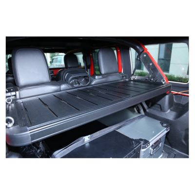 JEEP Wrangler JL JK Arka Kapı Tasarımı için Alüminyum Alaşım Araç Bagajı Çizme Bagaj Rafı