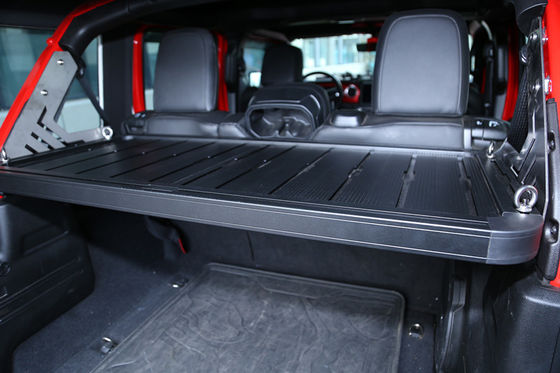 JEEP Wrangler JL JK Arka Kapı Tasarımı için Alüminyum Alaşım Araç Bagajı Çizme Bagaj Rafı