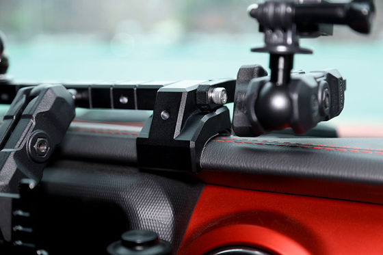 Jeep Wrangler JL Çok fonksiyonel Merkezi Konsol 4 * 4 Aksesuarları ile Telefon Standı