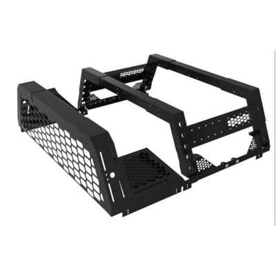 Siyah Tozla Kaplı Göğüs Yatak Rack Aksesuarı TOYOTA TRUCK Off-Road Montajı