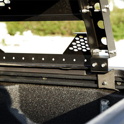 Siyah Tozla Kaplı Göğüs Yatak Rack Aksesuarı TOYOTA TRUCK Off-Road Montajı