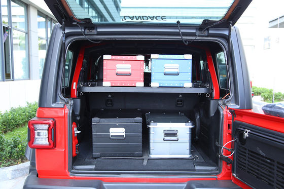 Hard Anodizing Alüminyum Alaşım 4x4 Jeep Wrangler JL için Araç İç Aksesuarları