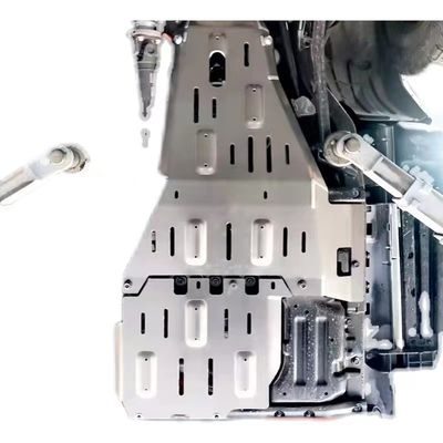 Wrangler JK JL Off-Road 4X4 Aksesuarları için Motor Kapağı Altındaki Gümüş Alüminyum Alaşımı