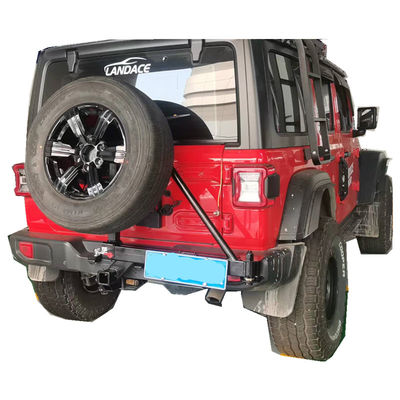 Off-road evrensel araba montajı özel metal yapısı yedek tekerlek taşıyıcı yüksek-