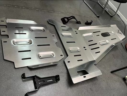 Yüksek Alt Motor Kapak Çamur Flap Muhafız Jeep Wrangler JL JK 2013-2017 için kayma plaka