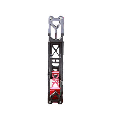 Siyah Kırmızı 330*86*55mm Kapı Hinged Foot Peg Side Ladder Step Pedals For Jeep Wrangler JL JK