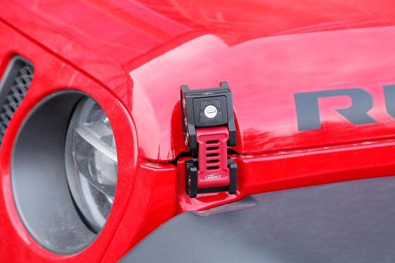 Jeep Wrangler JL JK Araç Kilitli Kapuk Kapak Kilitli Alüminyum Alloy Araç Montajı JEEP