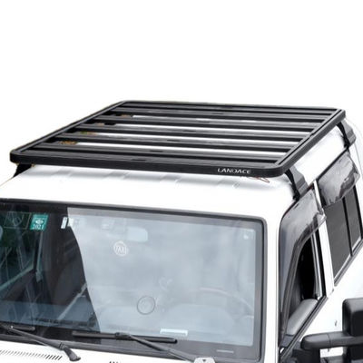 Toyota Land Cruiser 1400X1320mm için Özel Ayrılıklı Alüminyum Alaşım Çatı Rack