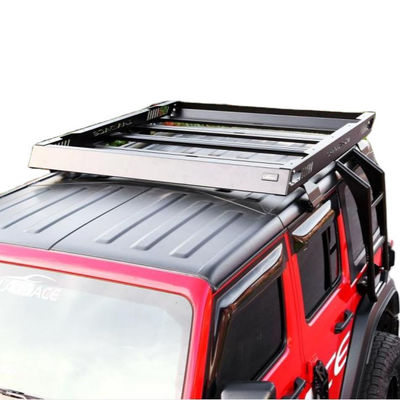 Dayanıklı Çatı Montajı Çelik ve Alüminyum Alaşımlı Sepeti Jeep Wrangler Net Ağırlığı 37.5kg