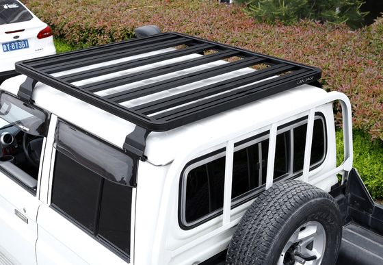 Toyota Land Cruiser LC79 Hardtop High- by Landace Diy Car için toz kaplama çatı rafı