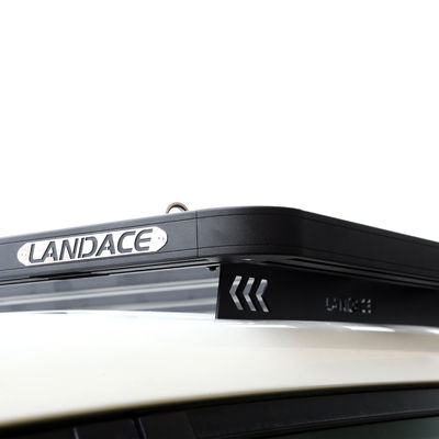 1889*1225mm Anodik Oksitlenmiş Yüzey Çelik Alüminyum Siyah Çatı Taşı Y60 SUV Araba Bar 4x4 için