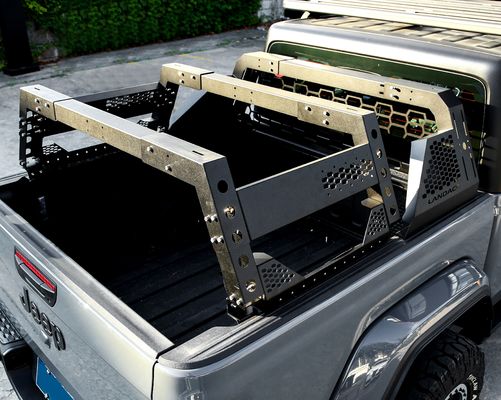 Kolay kurulum ile depolama alanını en üst düzeye çıkarın Tacoma Kamyon Yatak Rack Modüler Temel