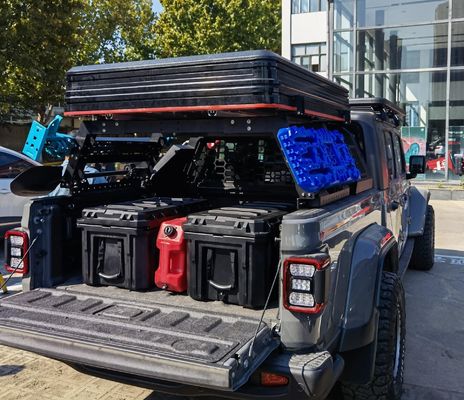 Kolay kurulum ile depolama alanını en üst düzeye çıkarın Tacoma Kamyon Yatak Rack Modüler Temel