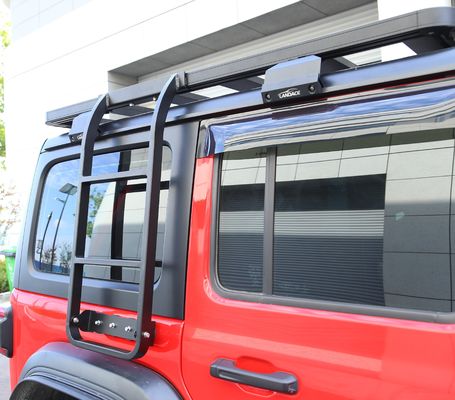 Landace Çatı Rack Yan Merdiven Kiti Jeep Wrangler 833*400*261mm N.W 6kg için mükemmel